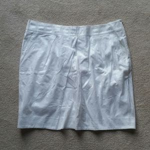 The Limited white skirt size large